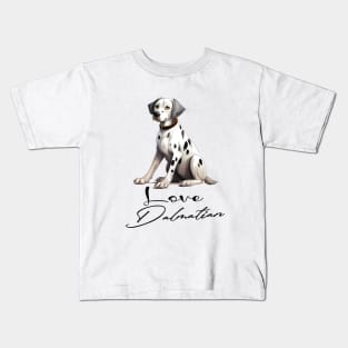 Dalmatian Dog Kids T-Shirt